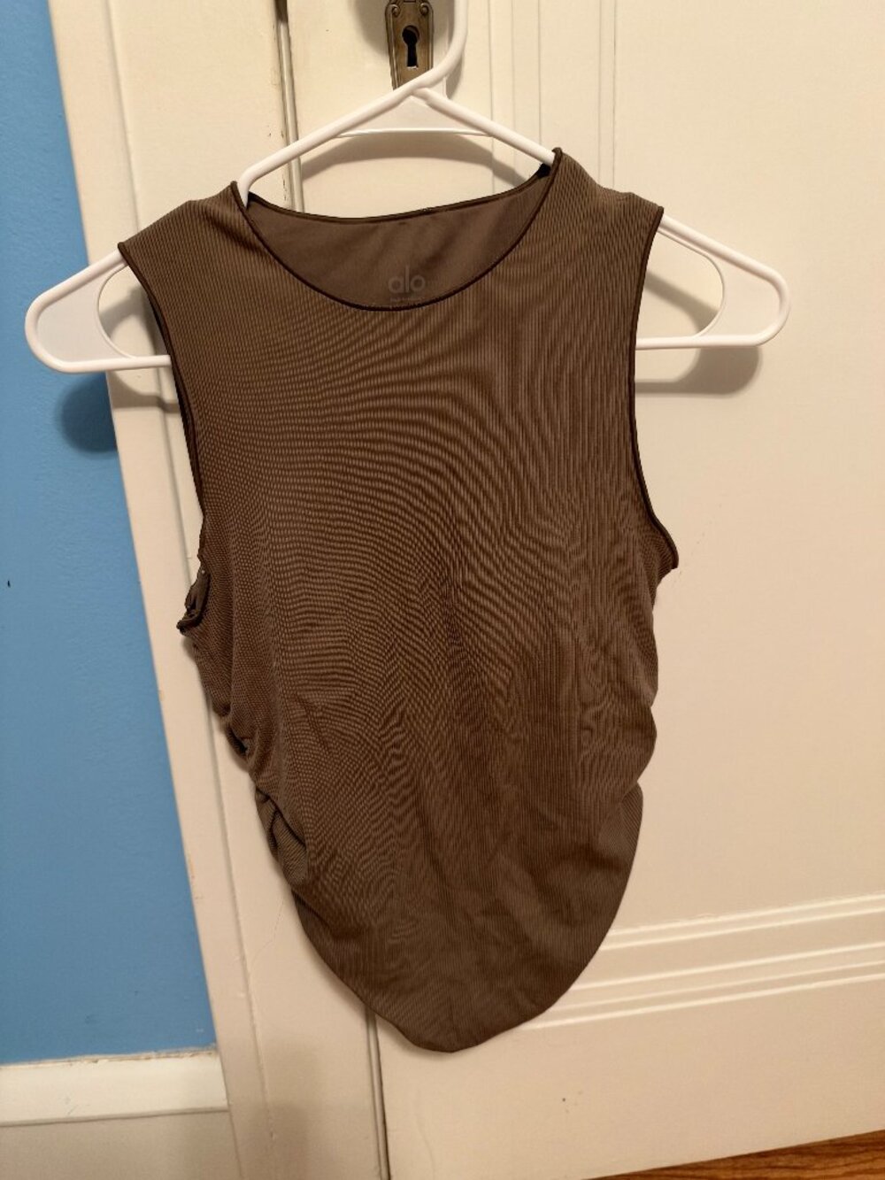 Alo Ribbed En Pointe Tank